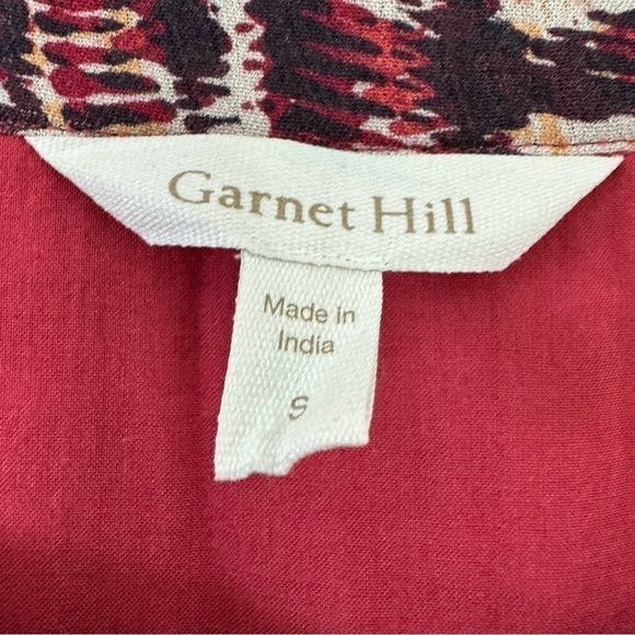 Garnet Hill Womens Jardin Crepe Dress size Small - Picture 3 of 11